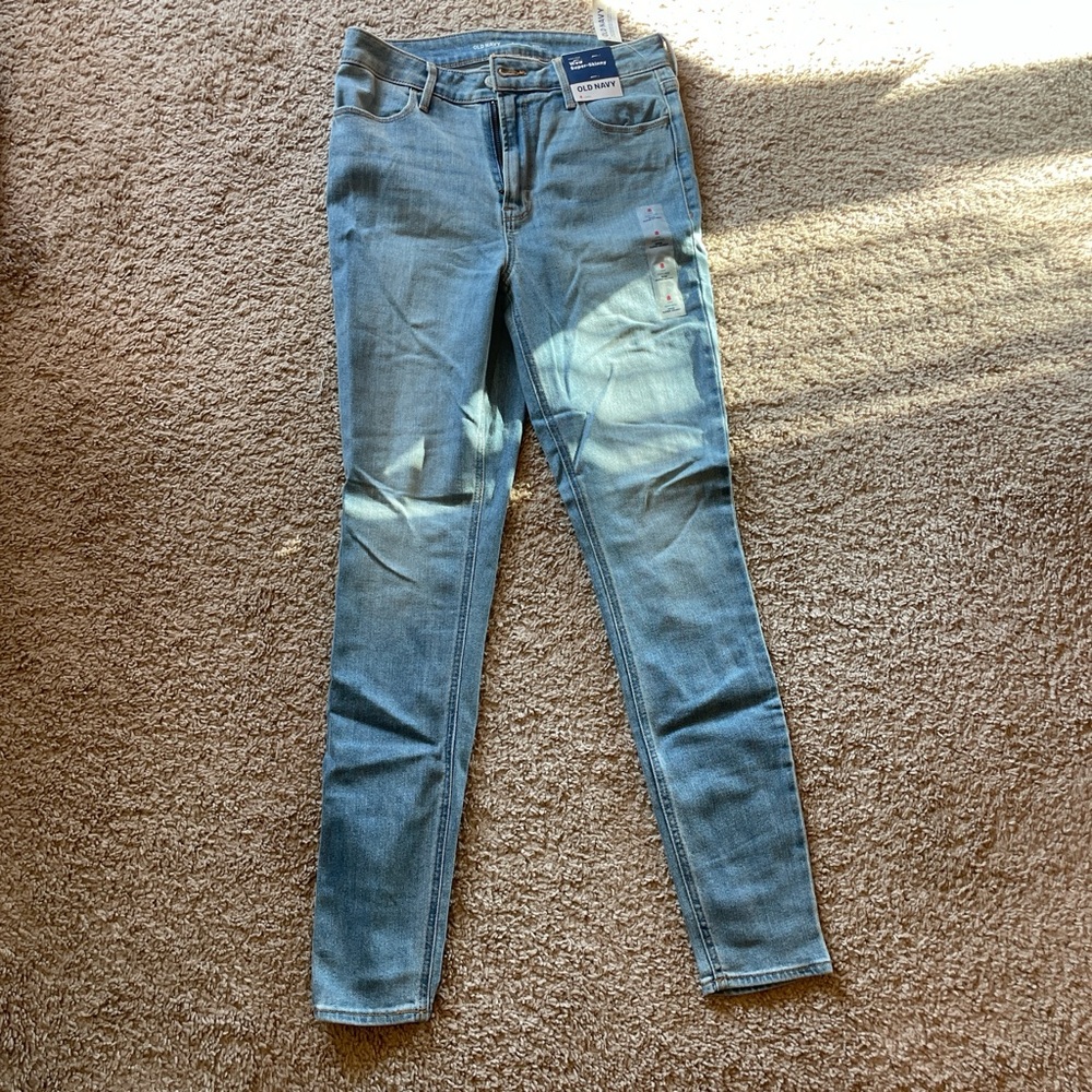 Old Navy high rise skinny jeans